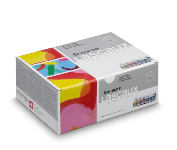 Lascaux Gouache Set 12 x 30 ml | Gouachefarbe