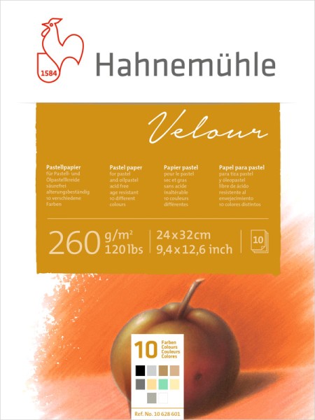 Hahnemühle Velour | Pastellblock 260 g/m²