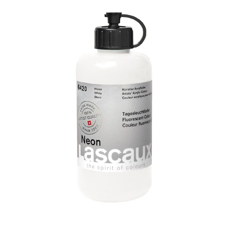Lascaux Neon Weiß | Acrylfarbe