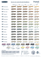 Vorschau: Schmincke Pastell Farbkarte | Pastelle Vorschau: Schmincke Pastell Farbkarte | Pastelle