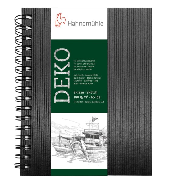 Hahnemühle Deko A4 | Skizzenbuch 140 g/m²