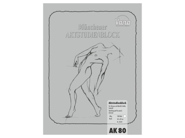 Vang Münchener Aktstudienblock | 80 g/m² Skizzenblock