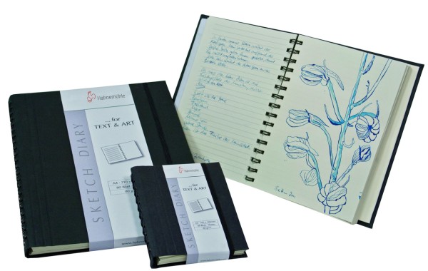 Hahnemühle Sketch Diary | Notiz- und Skizzenbuch 120 g/m²