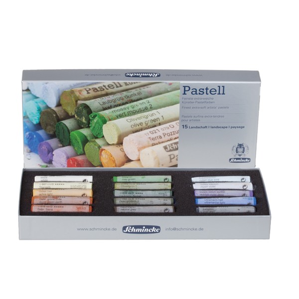 Schmincke Pastell Landschaft 15er Set | Malkasten