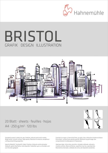 Hahnemühle Bristol A4 | Grafik Design Illustration