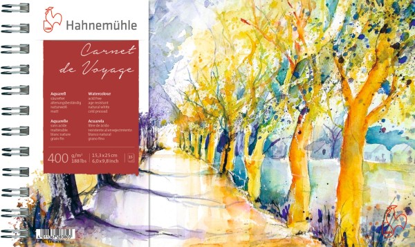 Hahnemühle "Carnet de Voyage" | Aquarellblock 400 g/m²