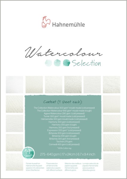 Hahnemühle Watercolour Selection | Aquarellblock