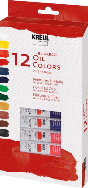 KREUL el Greco Ölfarben Set | Ölfarbe