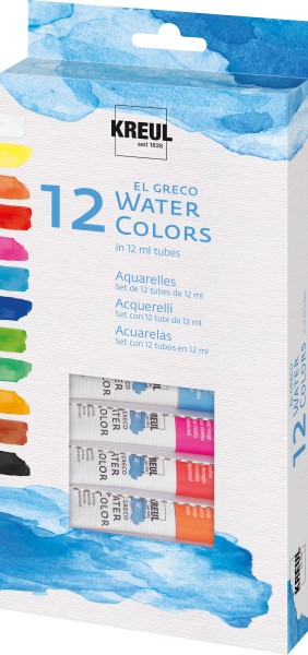 KREUL el Greco Aquarellfarben Set | Aquarellfarbe
